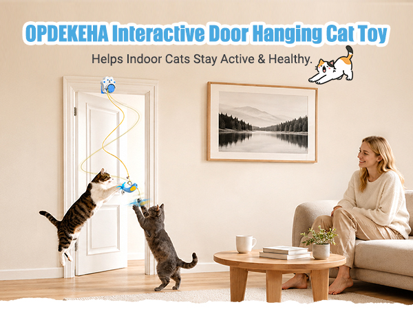 Interactive Cat Toy for Indoor Cats