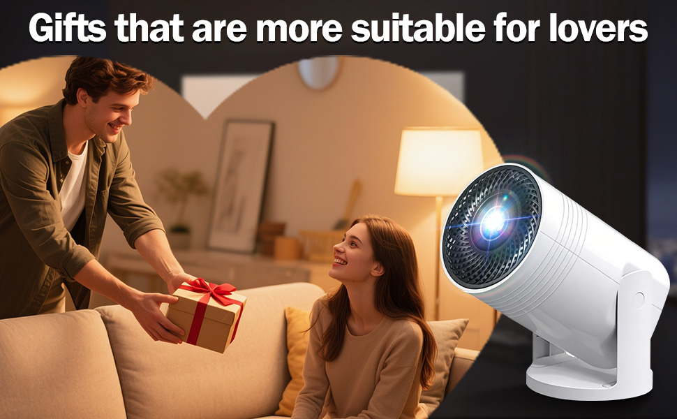 projector;mini projector;portable projector;projector with wifi and bluetooth;projector for bedroom