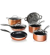 Gotham Steel Nonstick Pots and Pans Set Non Stick frying Pan kitchen cookware set stainless cooking