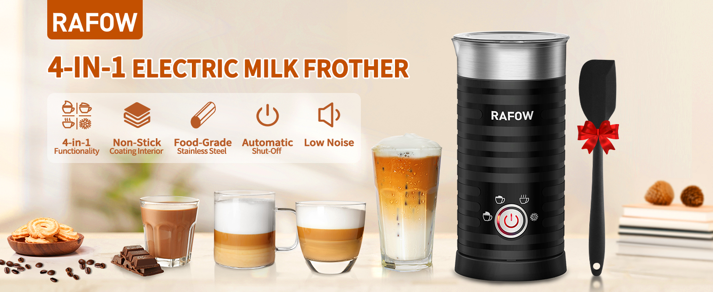 4-IN-1 ELECTRIC MILK FROTHER