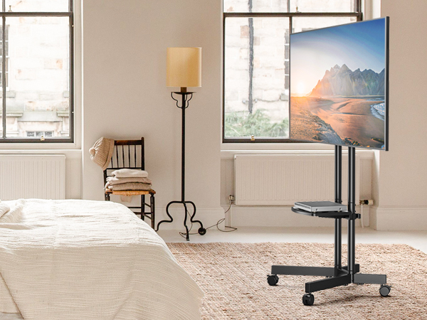 Rolling TV Stand