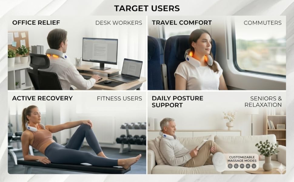 Neck Massager with Heat