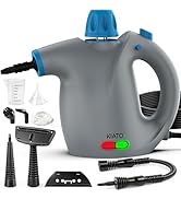 KIATO Handheld Steam Cleaner, Hand Held Steamer for Cleaning Home, Portable Pressurized Steamers ...
