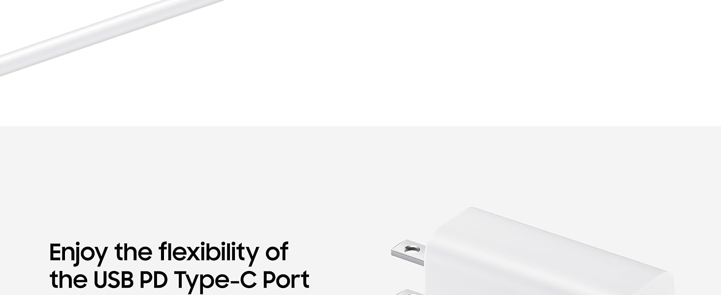 Samsung 15W Power Adapter With USB Cable White