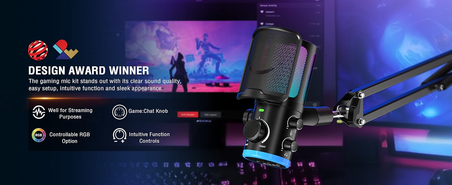 gaming microphone kit