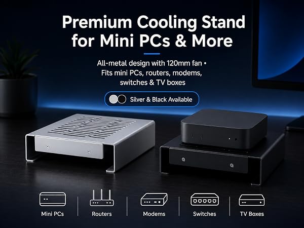 Mini PC Cooler Stand 