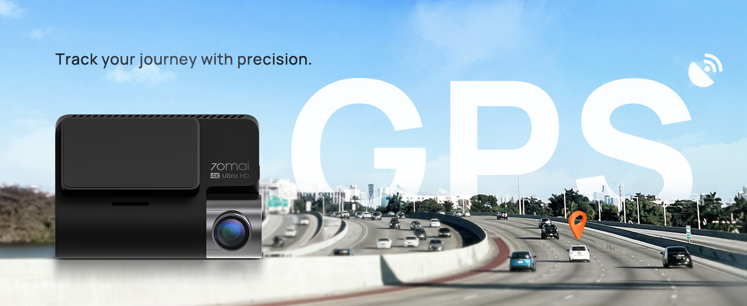 Track your journey with precision