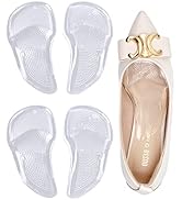 BHXANZOU Plantar Fasciitis High Foot Arch Support Inserts Shoe Insoles for Flat Feet for Sandals ...