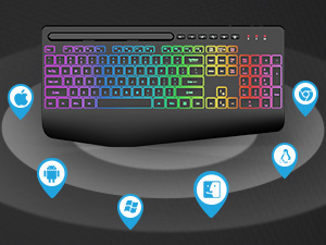 light up keyboard and mouse