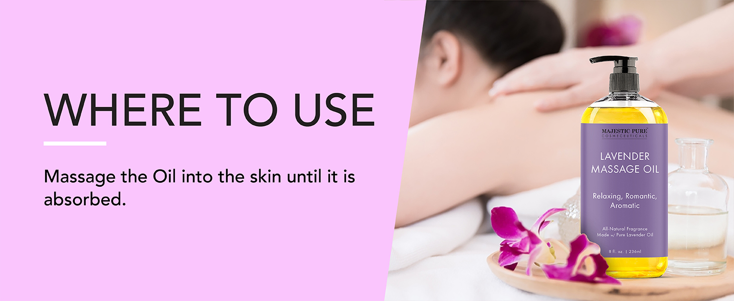 lavender massage oil