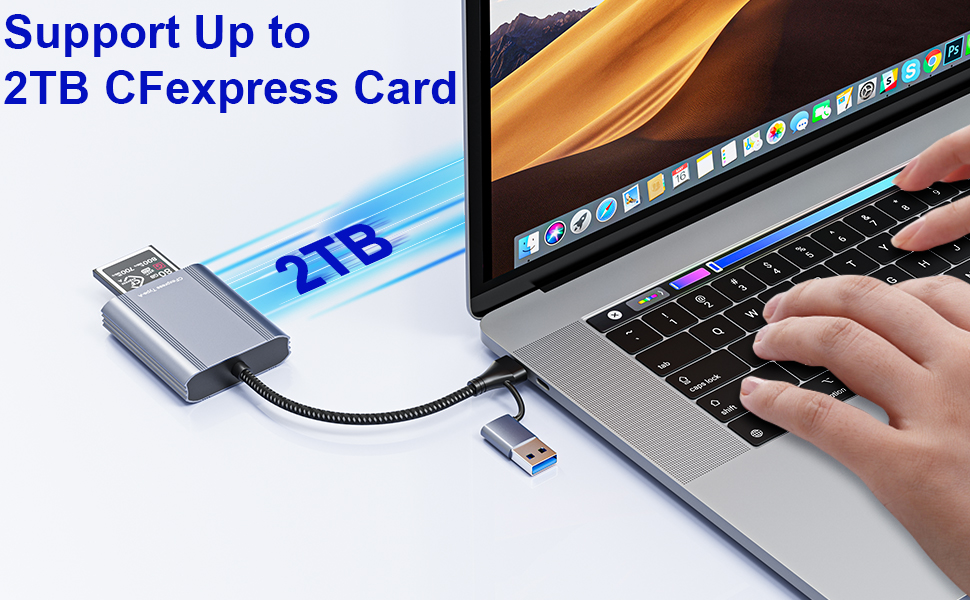 usb memory card reader cfexpress type a