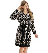 bearberry Cozy Robe Lightweight Soft Plush Bathrobe with Pockets for Women