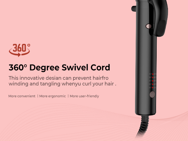 rotating curling iron