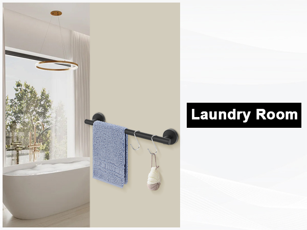 Heavy Duty Towel Holder Wall Mounted