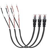 Sousery 3PCS RJ11 Replacement Mirror Wire Power Cord for Uniden Radar Detectors,Fits R4 R3 R1 R7 ...