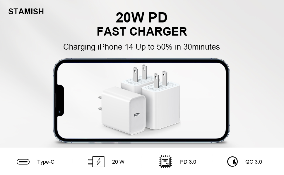 iPhone charger fast charging