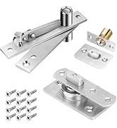 330 LBS Pivot Hinge Set with Door Catch for Large &amp; Heavy Wood Doors – HBL’ Hidden Pivot Door Har...