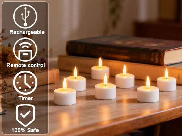 rechargeable candles