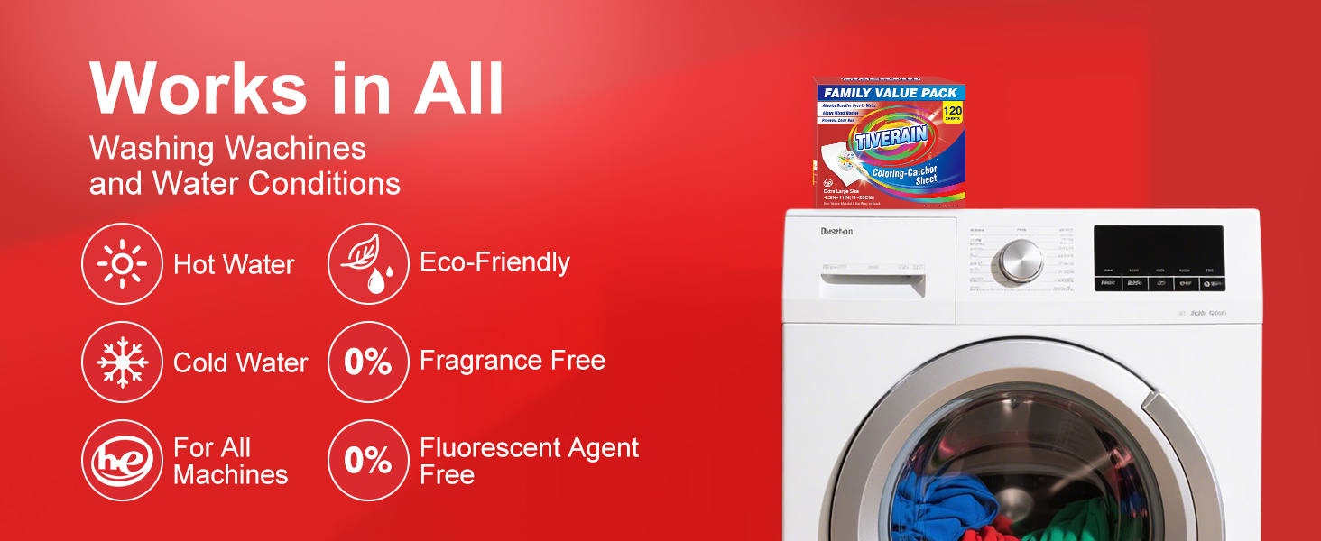 Color Catchers for Laundry