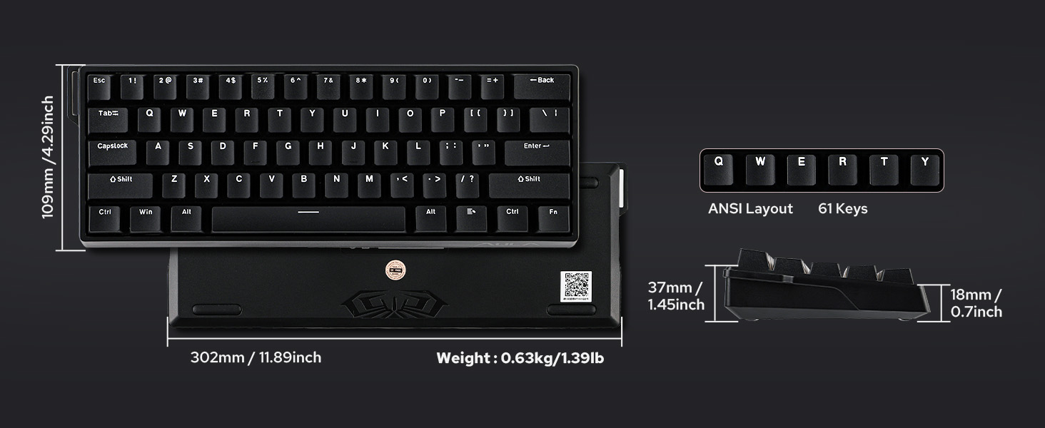 magnetic gaming keyboard