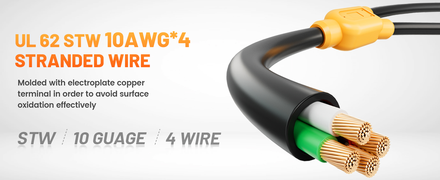 Splitter and adapter in one can be used at home with portable generators,also for RV camping.