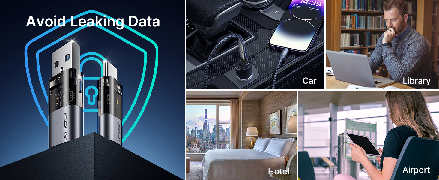 USB Data Blocker &amp; USB C Data Blocker