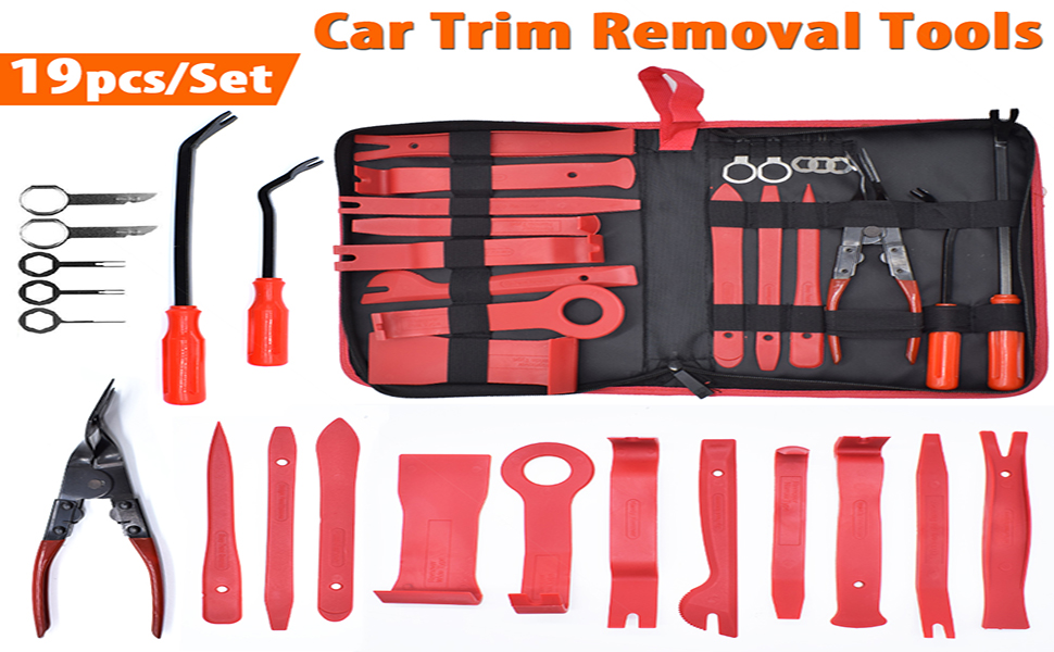 trim removal tool kit,trim removal tool,pry tool,auto body tools,auto trim removal tool set,