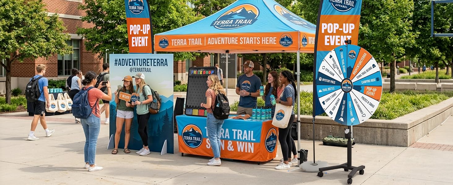 outdoor booth