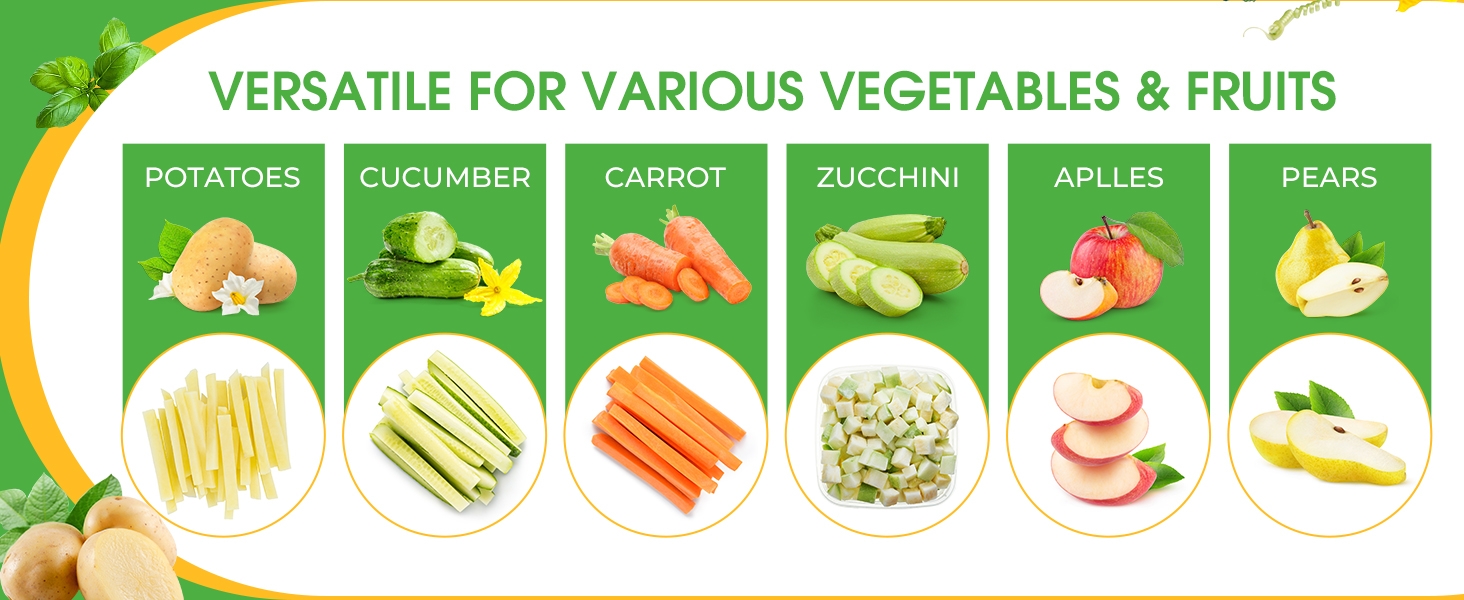 Commercial Vegetable Chopper &amp;amp; French Fry Cutter Stainless Steel - Includes 1/4inch Blade