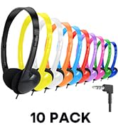 kids headphones bulk 10 pack