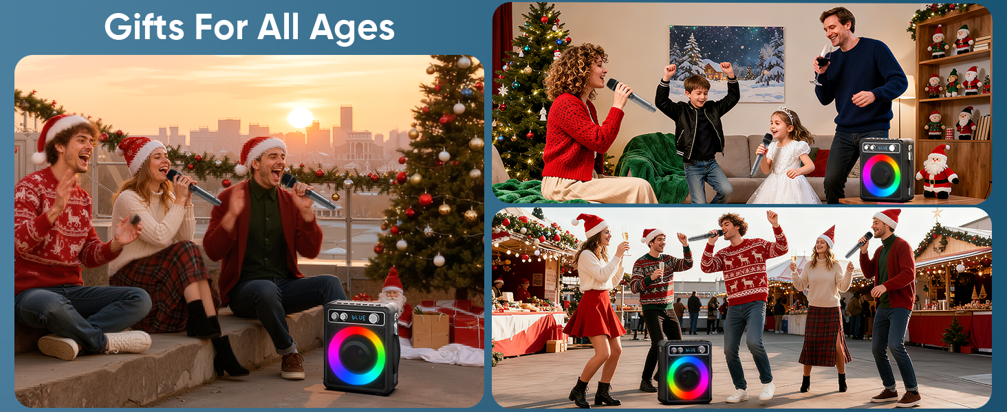 karaoke machine Christmas gifts for family