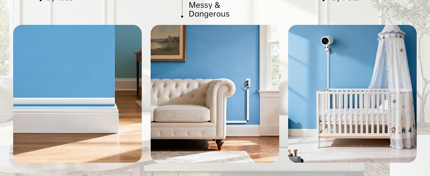 Cord Hider Cord Covers for Wires on Wall Cable Hider wire covers for cords on wall wire management