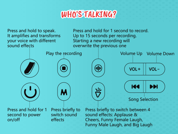voice changer for kids instruction