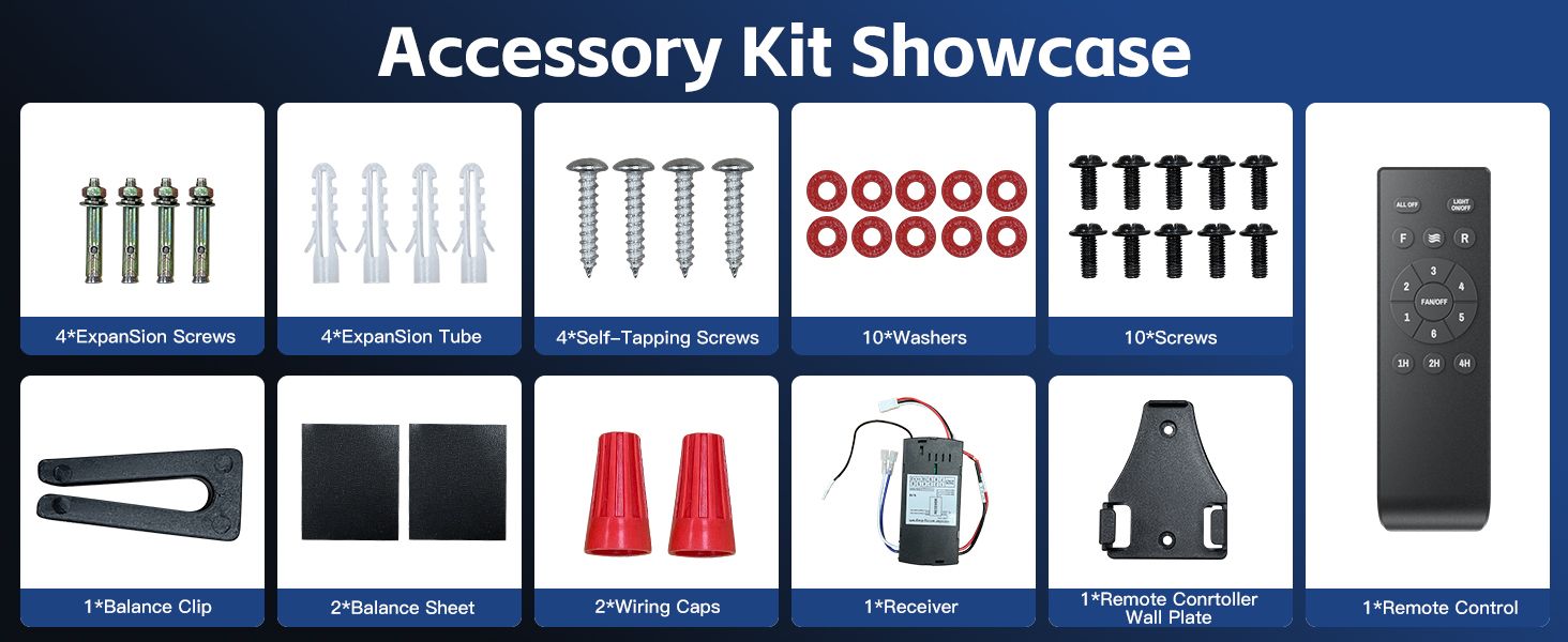 ceiling fans with lights and remote