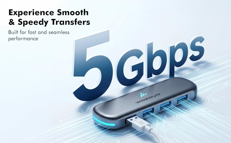 Type C to 4 Port USB 3.2 Hub