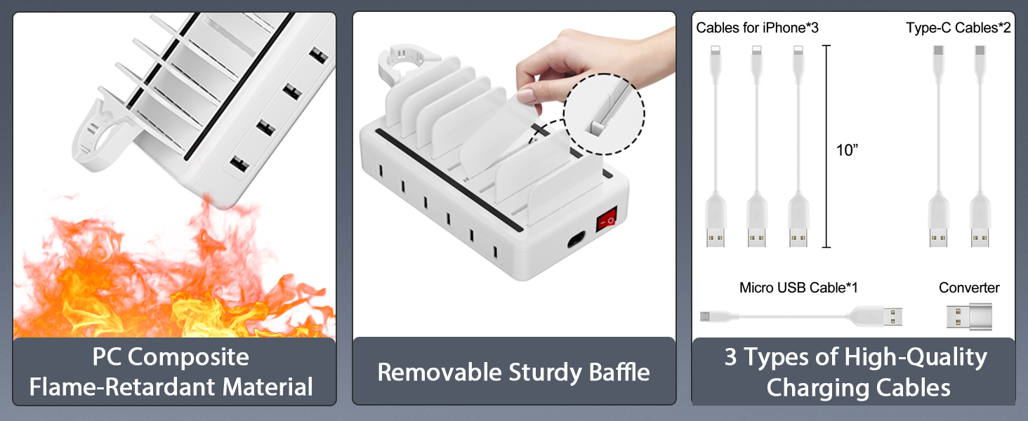 charging station for multiple devices
