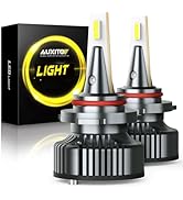 AUXITO 9005 HB-3 Bulbs, 30000lm 6500K Cool White, 10 Min Install, 50000Hrs Lifespan, Canbus Ready...