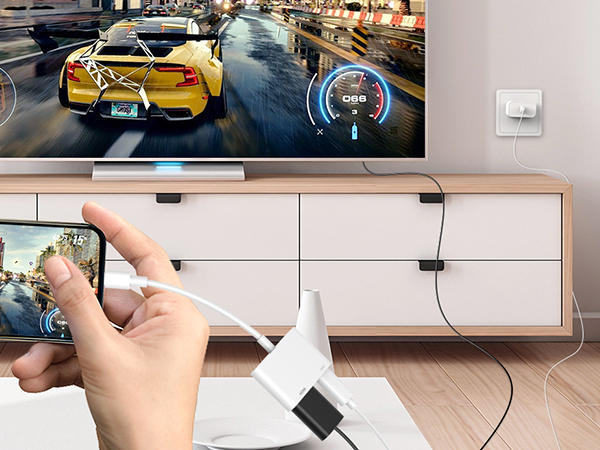 usb c to hdmi adapter for iphone 16 15