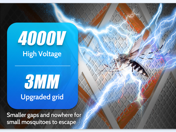 Electric Fly Swatter Bug Zapper Racket