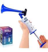 BANHAO Handheld Air Horn Aluminum Loud Noisemakers Safety Horns for Boats Sports Events Hand Held...