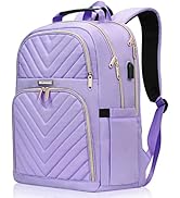Kuosdaz Laptop Backpack for Women, School Backpack for Teens, 15.6 Inch Large Fashion College Boo...