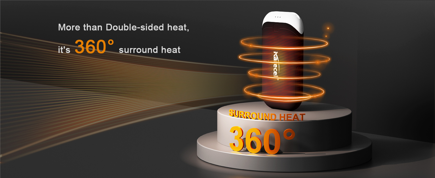 Rechargeable hand warmers 2 pack KS-20 01