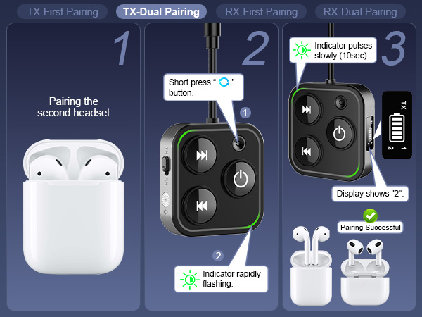 bluetooth airplane adaptor