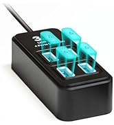 multiplug extenders console travel tracker plug headphone supplies brick type small ft drives pack