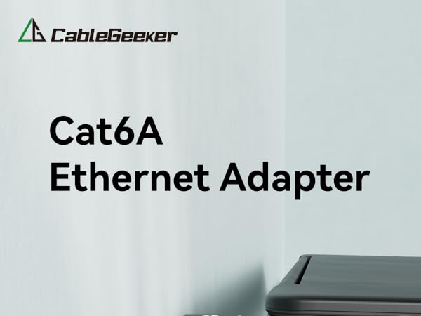 CableGeeker Cat 6A Ethernet Adapter