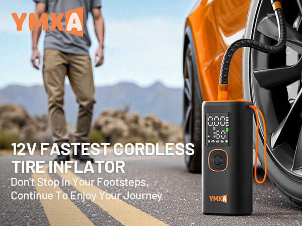 Car Tire Inflator Portable Air Compressor 