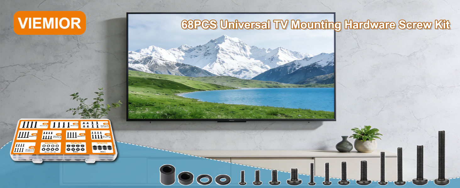 Universal mounting hardware kit