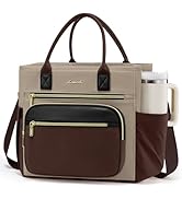 LOVEVOOK Insulated Lunch Bag Women,Wide Opening Adult Lunch Box Women,Leakproof Cooler Bag for Wo...