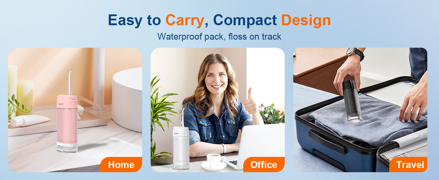 portable water flosser