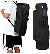 MAGNILAY Large Expandable Yoga Bag for Mat and Blocks - Yoga Mat Bag for Women and Men - Yoga bag...